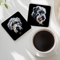 Irish Wolfhound Untersetzer Mit Fraktal Kunst Design. Perfektes Geschenk Für Hundebesitzer Irish Wolfhound Untersetzer Mit Fraktal Kunst Design. Perfektes Geschenk Für Hundebesitzer von FractalArtworks