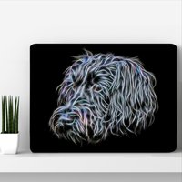 Schnoodle Metall Wandbild Mit Atemberaubendem Fraktal Design von FractalArtworks