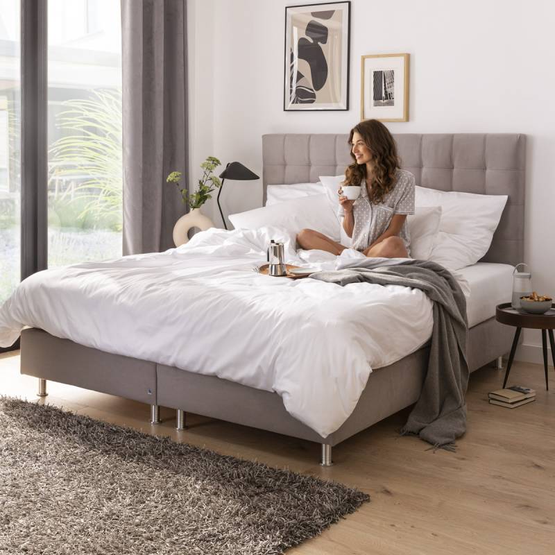 Savoy Home Boxspringbett 2 x 100 x 200 cm von Fränkische Bettwarenfabrik