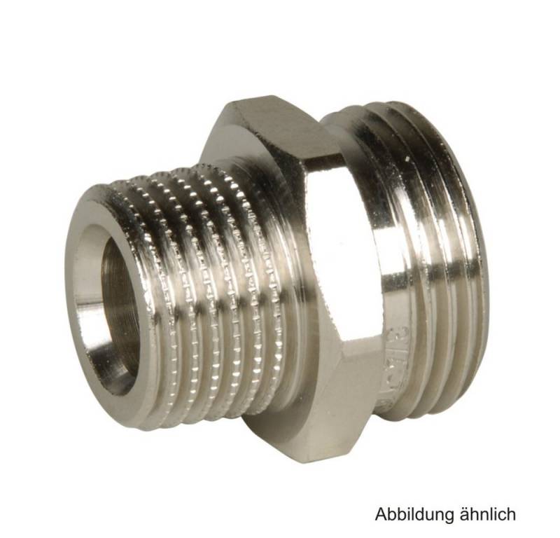 Fränkische Rohrwerke Wasserrohr Alpex Anschluss für Verschraubung Eurokonus 1/2" AG x 3/4" AG, Messing von Fränkische Rohrwerke