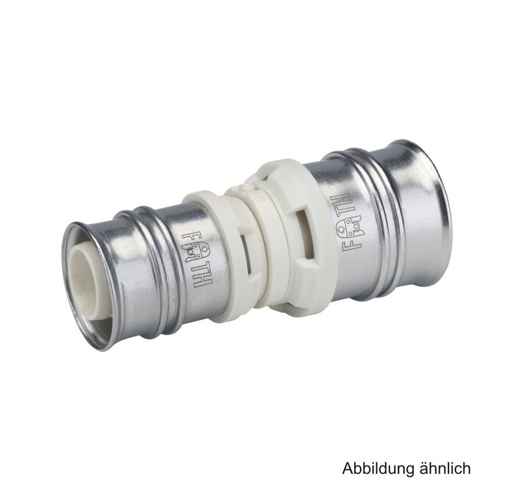 Fränkische Rohrwerke Wasserrohr Alpex Kupplung reduziert PPSU, 32 - 26 mm von Fränkische Rohrwerke