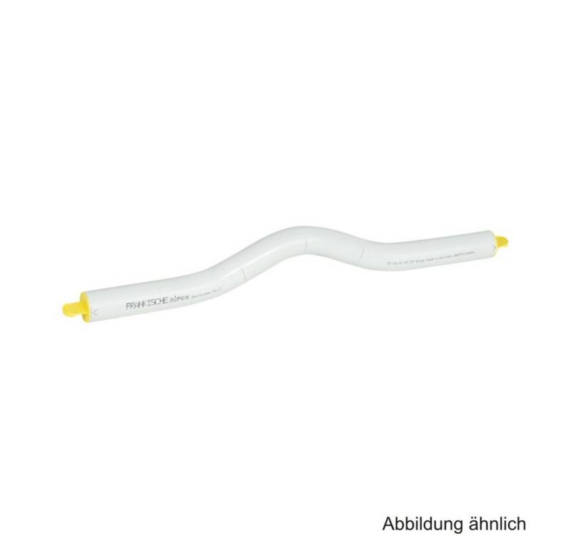 Fränkische Rohrwerke Wasserrohr Alpex Mehrschichtverbundrohr Überbogen weiß, 26x3mm von Fränkische Rohrwerke