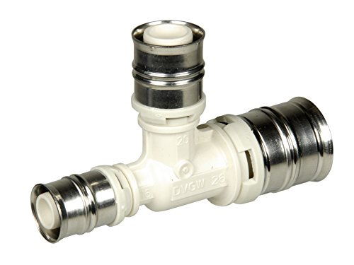 T-Stück Alpex F50 Profi 26 x 26 x 16mm reduziert T-Stück Alpex F50 Profi 26 x 26 x 16mm reduziert von Fränkische Rohrwerke