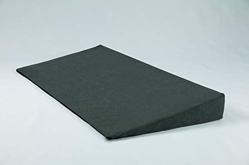 Fränkische Schlafmanufaktur Keilkissen Bettkeil Poly 9/1cm mit Bezug, Farbe Grau, Breite 160cm von Fränkische Schlafmanufaktur