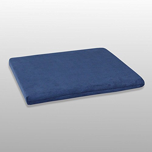 Fränkische Schlafmanufaktur Stuhlkissen viscoelastisch, Rollstuhlkissen, Sitzkissen 40x40x3, Color Blau Fränkische Schlafmanufaktur Stuhlkissen viscoelastisch, Rollstuhlkissen, Sitzkissen 40x40x3, Color Blau von Fränkische Schlafmanufaktur