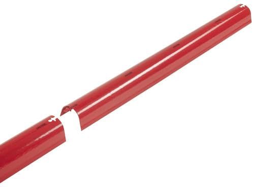 FRÄNKISCHE KABELABDECKHAUBE 100cm rot FRH-TYPE 60ROT 100CM von Fränkische