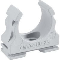 Fränkische Kunststoff-Klemmschelle gr, f.alle Wellrohre clipfix-H0 25 - 23170025 von Fränkische