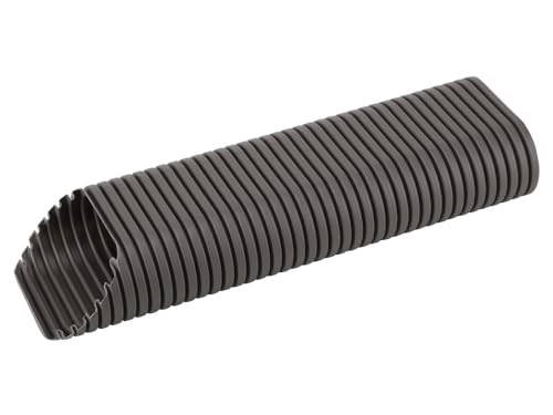 Fränkische Rohrwerke 29412092 MM-Rohr 2x 2m 92x50 Wellrohr Grau 40mm 4m von Fränkische