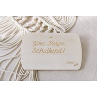 Frühstücksbrettchen "Guten Morgen Schulkind' von FraeuleinKsagtJa