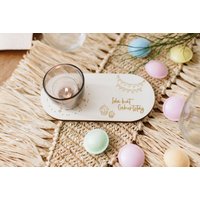 Kerzenteller "Name + Hat Geburtstag' von FraeuleinKsagtJa