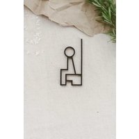 Toilettenschild Sitzpinkler Toilettenschild Sitzpinkler von FraeuleinKsagtJa