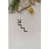Treppenschild Mit Pfeil von FraeuleinKsagtJa