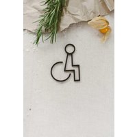 Türschild Barrierefreie Toilette von FraeuleinKsagtJa