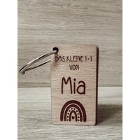 1x1 Lernkarten Taschentabelle Einschulung 2024 Schulkind Schule 1. Klasse Geschenk 2 von FraeuleinMotte
