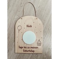 Geburtstagscountdown Geburtstag Kinder Countdown Personalisierbar von FraeuleinMotte