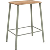 Barhocker Adam Stool sill green/oak 76 cm H von Frama