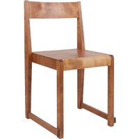 Frama - Chair 01, Birke braun gebeizt / geölt von Frama