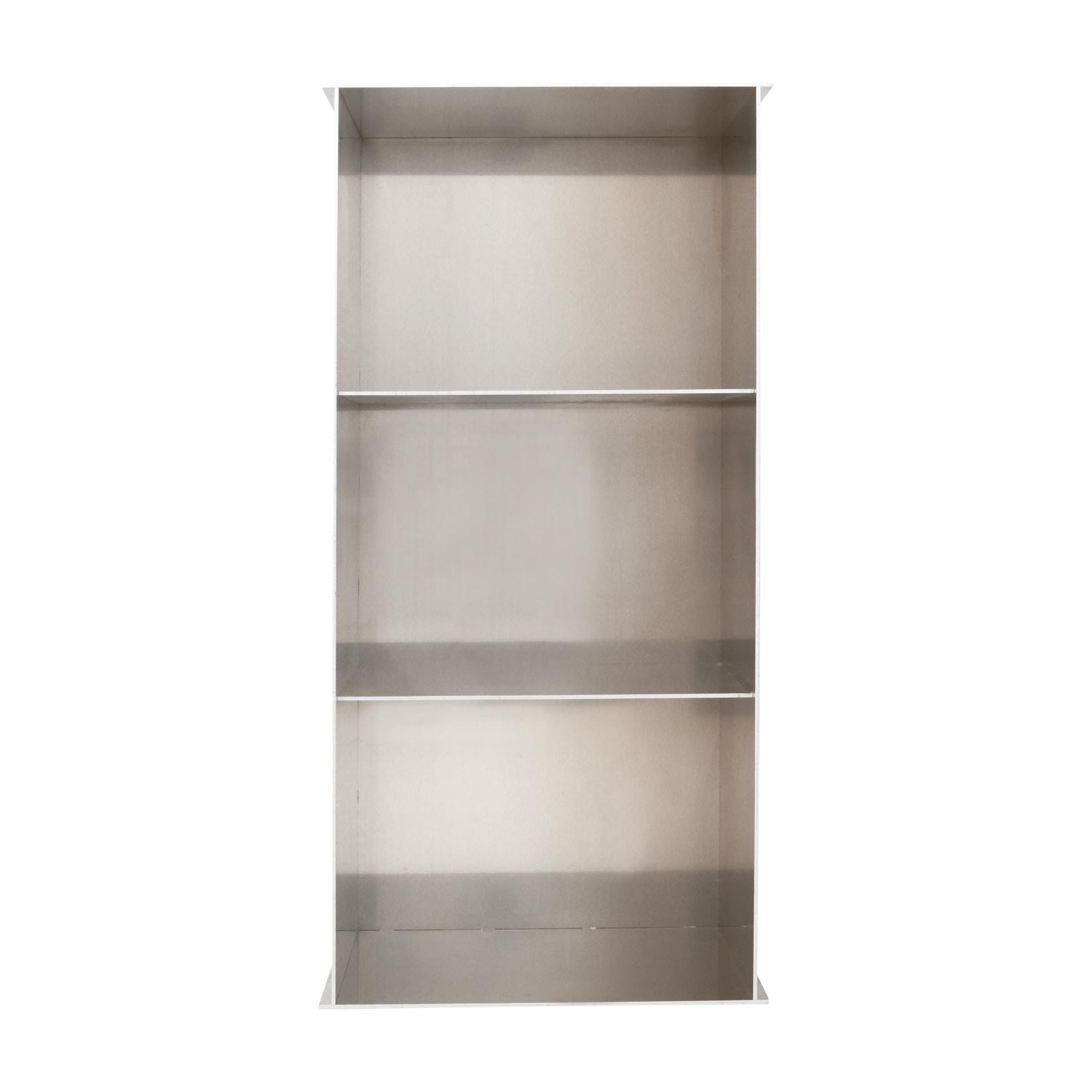 Frama - Rivet Sideboard - aluminium/LxBxH 98,3x33,8x48,1cm von Frama