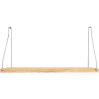 Frama - Shelf Regal 40 x 20 cm, Eiche / Edelstahl von Frama