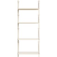 Wandregal Shelf Library Single Section warm white steel 108,4 x 40 cm von Frama