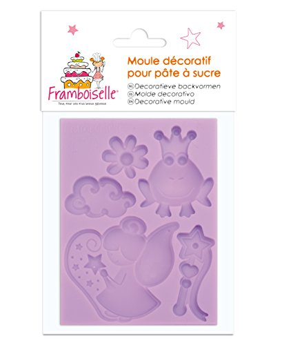 Framboiselle fra8929 Backform Teig Zuckerdose Fee Silikon Violett 8 x 6 x 0,8 cm Framboiselle fra8929 Backform Teig Zuckerdose Fee Silikon Violett 8 x 6 x 0,8 cm von Framboiselle