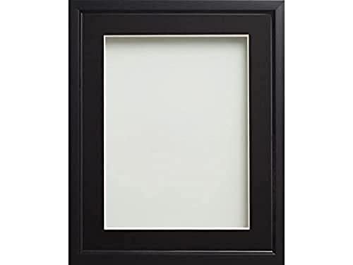 Drayton Black Picture Photo Frame with Black Mount * Choice of Sizes* von Frame Company