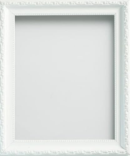 Frame Company Brompton Range Bilderrahmen, kunstvoll, 30,5 x 25,4 cm, Weiß Frame Company Brompton Range Bilderrahmen, kunstvoll, 30,5 x 25,4 cm, Weiß von Frame Company