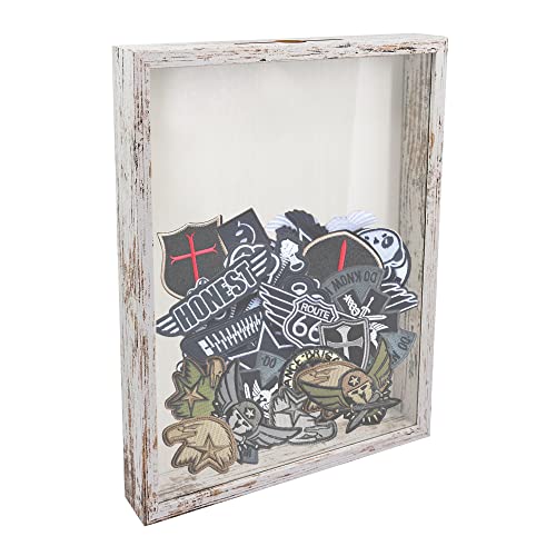 FramePro Ticket Shadow Box Top Loading Display Case Frame with Slot on Top, Customalised DIY Sweet Gift, Movie Travel Sporting Events Concert Ticket Stubs Drink Beer Caps - Memory Box, White 11x14 von FramePro