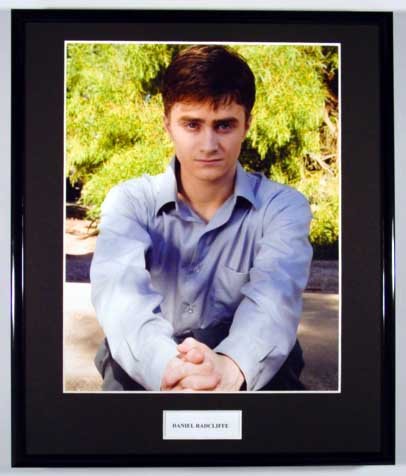 Daniel Radcliffe/Gerahmtes Foto von Framed Photo