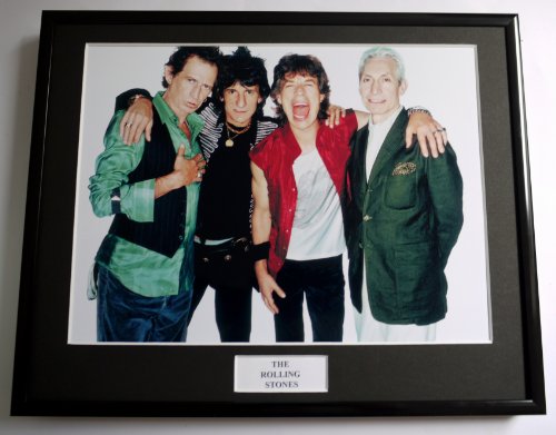 The Rolling Stones/Gerahmtes Foto von Framed Photo