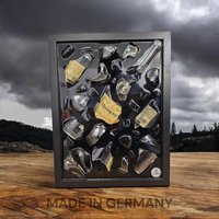 Hennessy Broken Bottle Wall Art - Upcycled Cognac Resin Decor, Handmade Bar & Man Cave Gift, Hangings Hennessy Broken Bottle Wall Art - Upcycled Cognac Resin Decor, Handmade Bar & Man Cave Gift, Hangings von Framepox