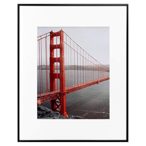 Frametory, 28 x 35 cm Aluminiumrahmen, 20,3 x 25,4 cm Foto mit elfenbeinfarbener Matte für Wanddekoration, Sägezahnaufhänger, drehbare Laschen, Federklammern, ideal für Fotos, Kunstwerke, Poster Frametory, 28 x 35 cm Aluminiumrahmen, 20,3 x 25,4 cm Foto mit elfenbeinfarbener Matte für Wanddekoration, Sägezahnaufhänger, drehbare Laschen, Federklammern, ideal für Fotos, Kunstwerke, Poster von Frametory
