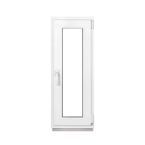 Framex Kellerfenster Fenster Kunststofffenster Weiß Breite x Höhe 40 x 115 cm (400 x 1150 mm) 3-Fach (32 mm) Dreh Kipp DIN Rechts - Premium - Alle Größen von Framex