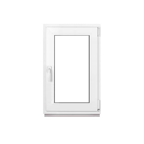 Framex Kellerfenster Fenster Kunststofffenster Weiß Breite x Höhe 60 x 90 cm (600 x 900 mm) 3-Fach (32 mm) Dreh Kipp DIN Rechts - Premium von Framex