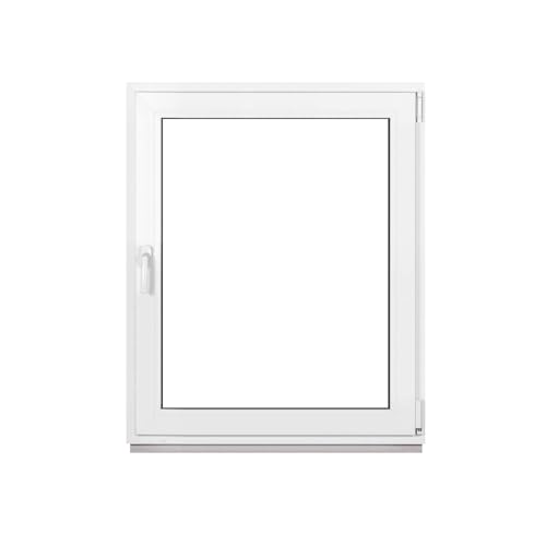 Framex Kellerfenster Fenster Kunststofffenster Weiß Breite x Höhe 95 x 110 cm (950 x 1100 mm) 3-Fach (32 mm) Dreh Kipp DIN Rechts - Premium von Framex