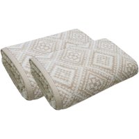 framsohn frottier Handtuch Set "Arabeske", (Set, 2 St., 2er Set Handtücher 50 x 100 cm), skandinavisch gemustert, hergestellt in Österreich von Framsohn Frottier