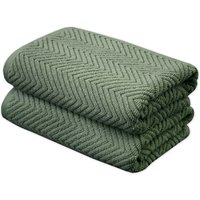 framsohn frottier Handtuch Set "Ocean Bio", (2 St., 2er Set Handtücher 50 x 100 cm), hergestellt in Österreich, mit Kordel, gedrehter Bauschzwirn von Framsohn Frottier