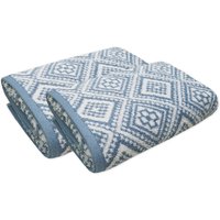 framsohn frottier Handtuch Set "Arabeske", (2 St., 2er Set Handtücher 50 x 100 cm), skandinavisch gemustert, hergestellt in Österreich von Framsohn Frottier