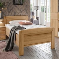 Komfortbett aus Eiche teilmassiv Made in Germany von Franco Möbel