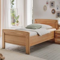 Seniorenbett aus Eiche teilmassiv Made in Germany von Franco Möbel