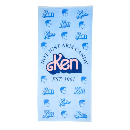 Franco Collectibles Barbie Movie Ken Badetuch, superweiche Baumwolle, 152,4 x 76,2 cm, 100% offizielles Lizenzprodukt Franco Collectibles Barbie Movie Ken Badetuch, superweiche Baumwolle, 152,4 x 76,2 cm, 100% offizielles Lizenzprodukt von Franco