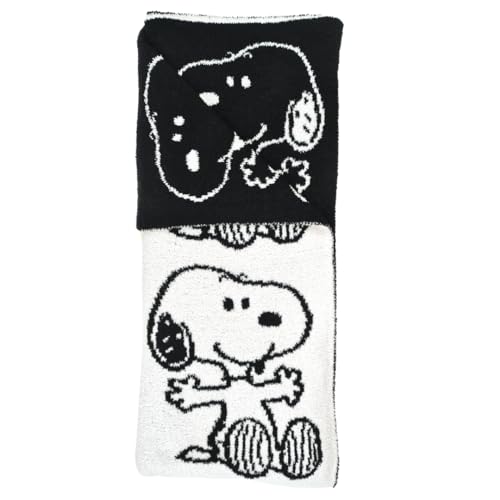 Franco Collectibles Peanuts Snoopy Bedding Überwurfdecke, weich, gemütlich, Lux, Intarsien, Strick, 127 x 152,4 cm, offizielles Lizenzprodukt, AT5069 von Franco