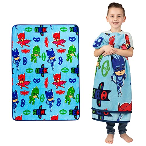 Franco Kids Bedding Super Soft Plush Throw Blanket, 116,8 x 152,4 cm, PJ Masks Franco Kids Bedding Super Soft Plush Throw Blanket, 116,8 x 152,4 cm, PJ Masks von Franco