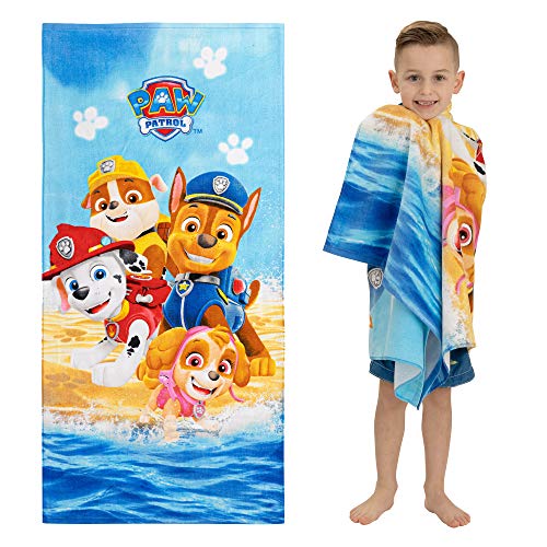 Franco Kinder-Badetuch, superweich, Baumwolle, 147,3 x 71,1 cm, Paw Patrol von Franco