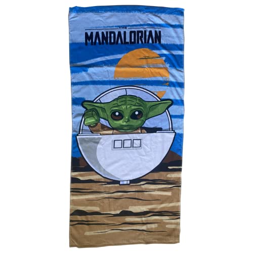 Franco Lego Star Wars The Child Mandalorian Badetuch, superweich, Baumwolle, 147,3 x 71,1 cm von Franco