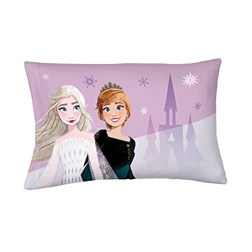 Frozen ELSA & Anna Beauty Seidiger Satin-Kissenbezug, wendbar, 50,8 x 76,2 cm, für Haar und Haut, offizielles Disney-Produkt Franco Frozen ELSA & Anna Beauty Seidiger Satin-Kissenbezug, wendbar, 50,8 x 76,2 cm, für Haar und Haut, offizielles Disney-Produkt Franco von Franco