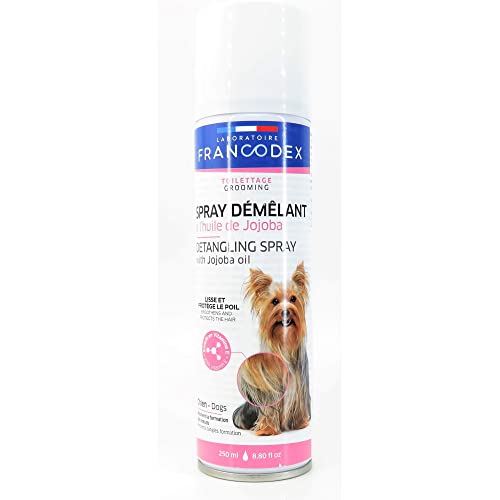 Francodex Jojoba Entwirrungsspray für Hunde, 250 ml von Francodex