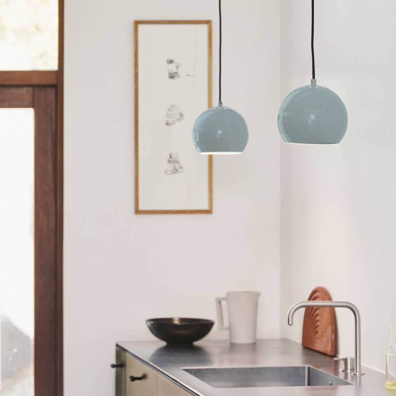 FRANDSEN Hängeleuchte Ball, mint, Ø 18 cm, FRANDSEN Hängeleuchte Ball, mint, Ø 18 cm, von Frandsen