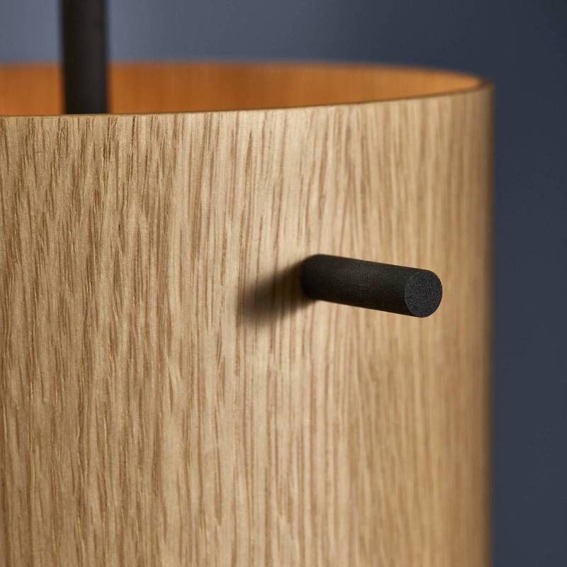 FRANDSEN Hängelampe FM 1954, eiche, Ø 16 cm, Holz von Frandsen