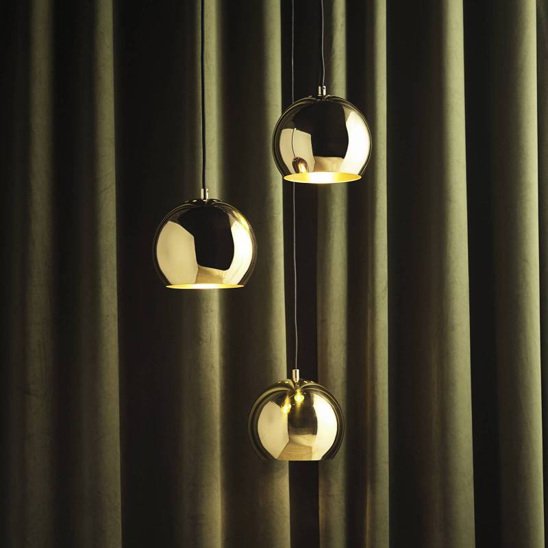 FRANDSEN Hängeleuchte Ball aus Messing, Ø 18 cm von Frandsen